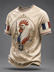 T-shirt homme à imprimé français