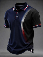 Chemise de ville imprimée pour homme, France, 14 juillet