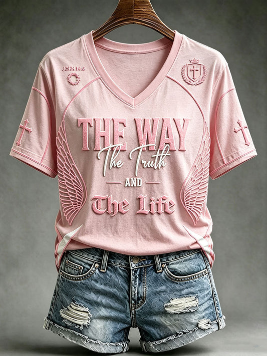 Women's The Way TheTruth And The Life Short-sleeved T-shirt