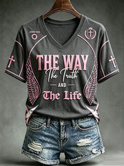 Women's The Way TheTruth And The Life Short-sleeved T-shirt
