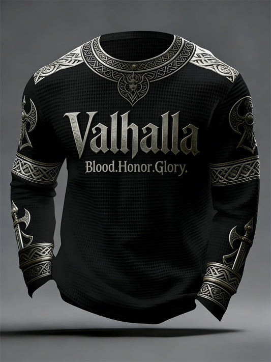 Men's Viking-style Valhalla Waffle Top