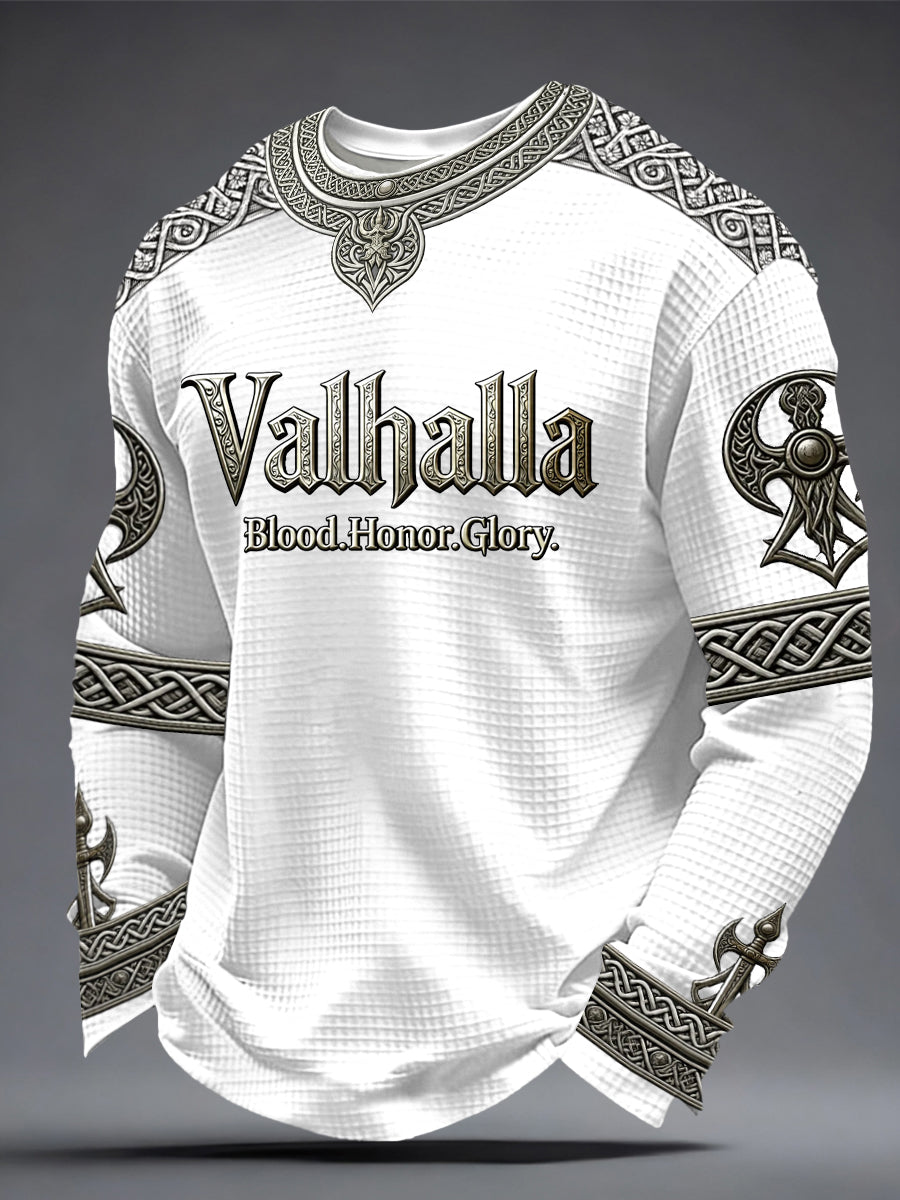 Men's Viking-style Valhalla Waffle Top