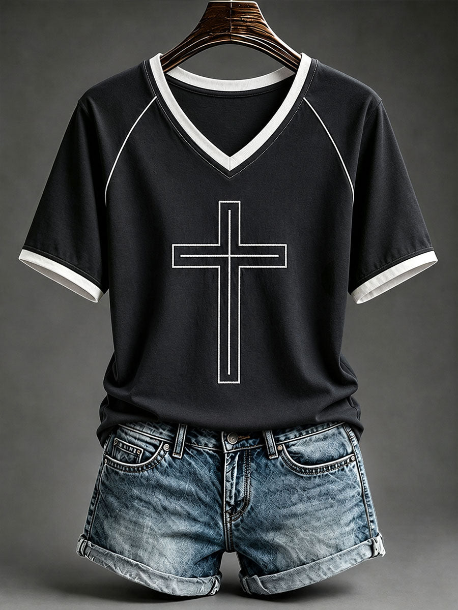 Women's Faith Cross T-shirt