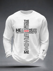 Men's Faith Cross Waffle Top
