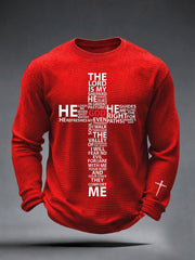 Men's Faith Cross Waffle Top