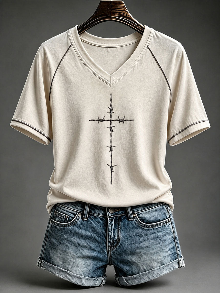 Women's Faith Cross T-shirt