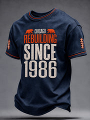 Men's Football Gameday Gift For Football Fans Short Sleeve T-shirt