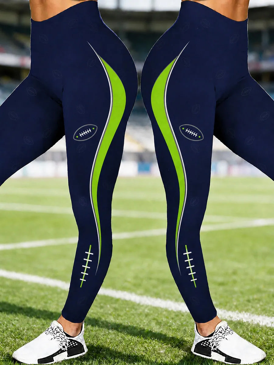 Women's Football Gameday Gift For Football Fans Leggings