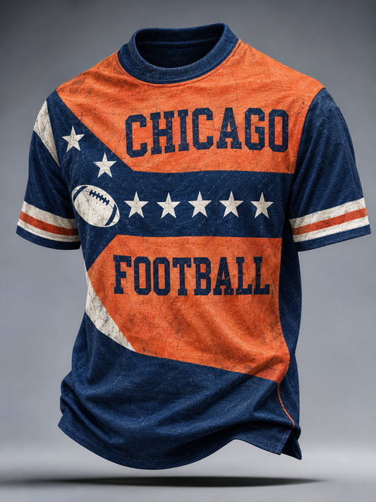 Men's Football Gameday Gift For Football Fans short sleeves t-shirt