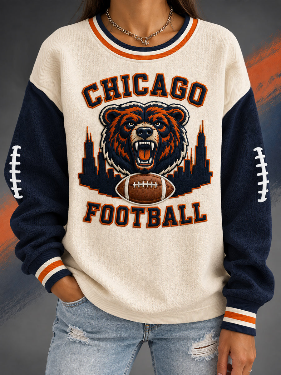 Women's Football Gameday Gift For Football Fans Casual Sweatshirt