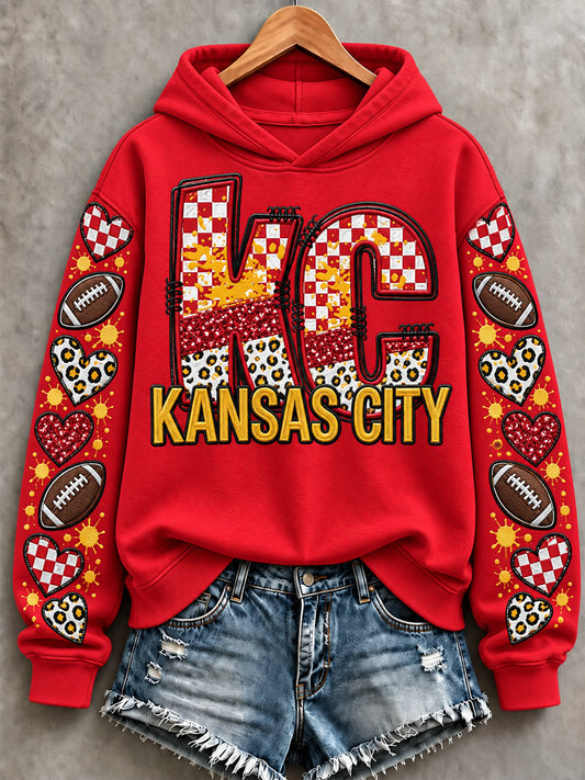 Women's Football Gameday Gift For Football Fans Sweatshirt
