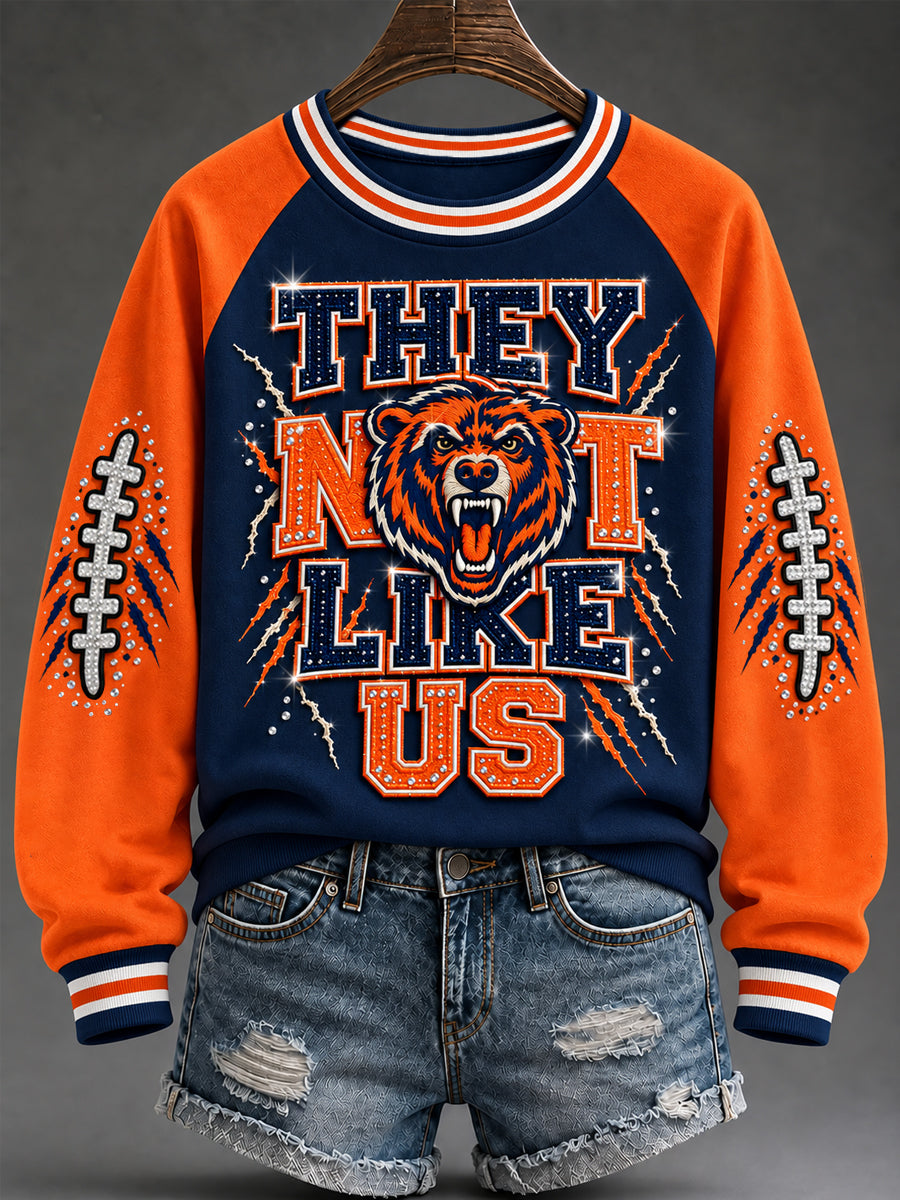 Women's Football Gameday Gift For Football Fans Casual Sweatshirt