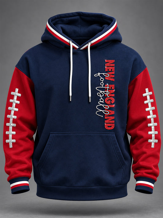 Men's Football Gameday Gift For Football Fans Casual Hoodie