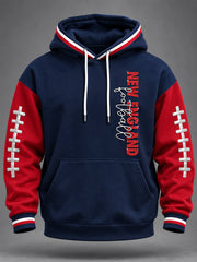 Men's Football Gameday Gift For Football Fans Casual Hoodie